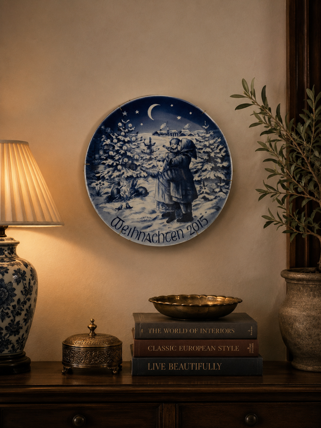 ✨ Bayreuth Bavaria Limited Edition Christmas Plate