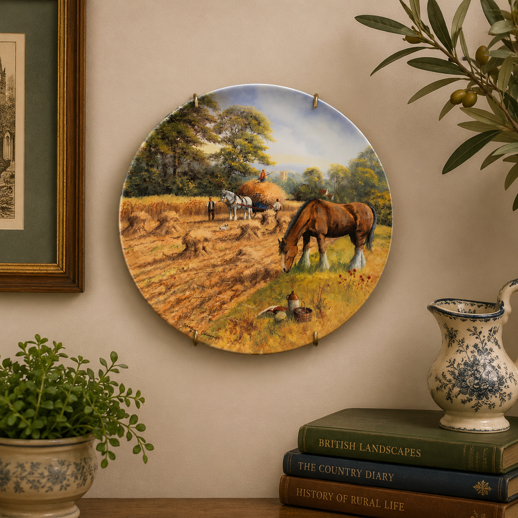 Royal Doulton Limited Edition Collector’s Plate – “All Is Safely Gathered In”