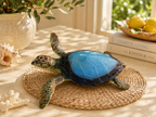 Coastal Sea Turtle Decorative Sculpture