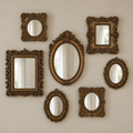 Timeless Reflections — Small Oxide Resin Mirror Collection - 007