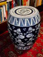 Imperial Blue – Imperial Blue – Classic Blue & White Porcelain Garden Stool