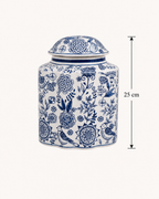 Bleu Blanc Ginger Jar