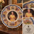 Limited Edition Queen Elizabeth The Queen Mother Farewell Tribute Plate – Goss Bone China, 21 cm