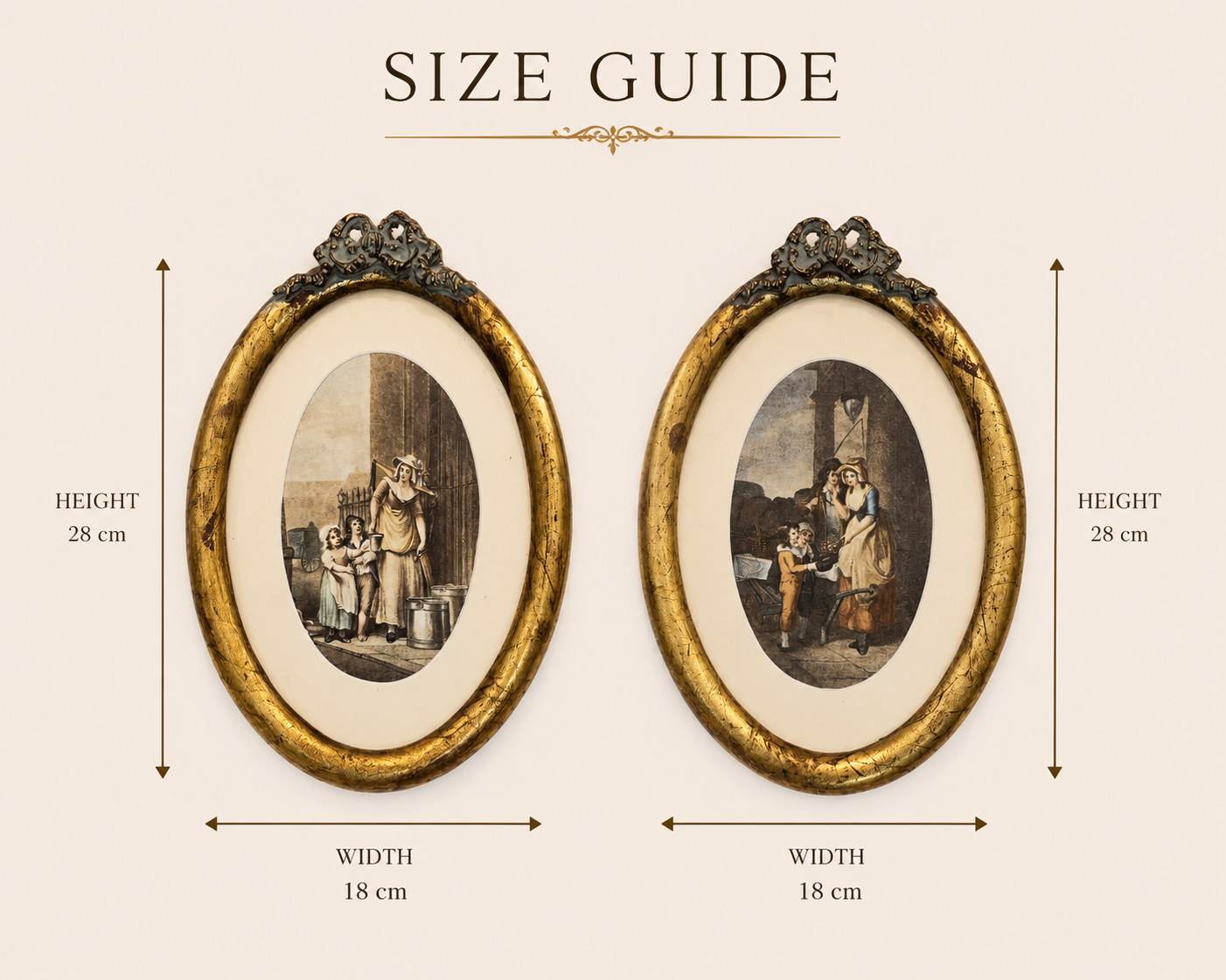 Gilded Heritage Frame Set