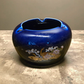 Japanese cobalt blue ashtray
