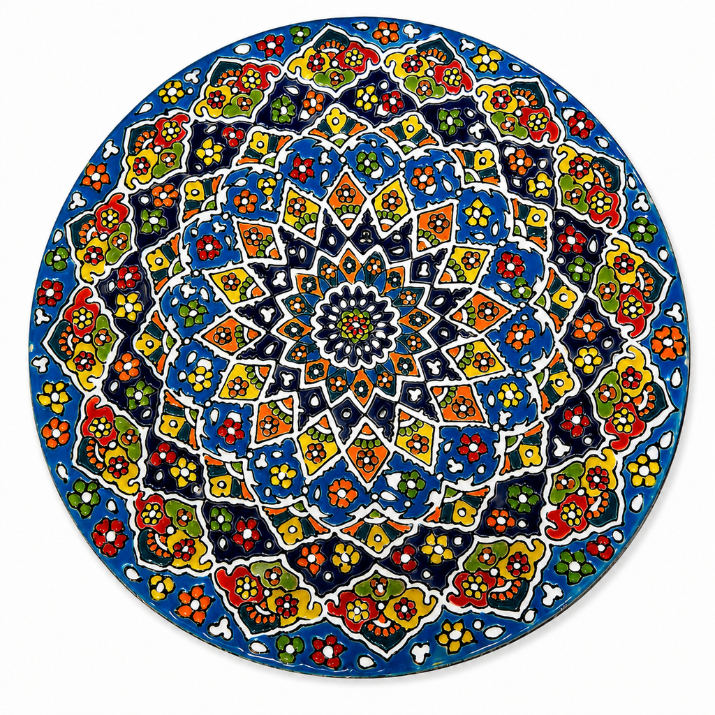 Moroccan Big Decorative Plate ✨