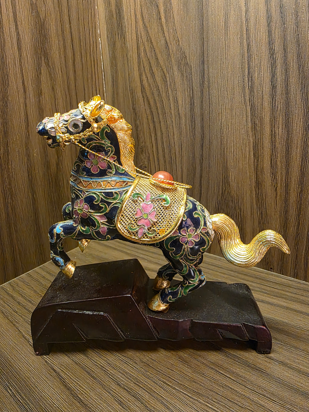 Majestic Cloisonné Horse