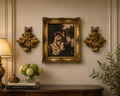 ✨ Vintage Romantic Wall Art with Ornate Gold accents