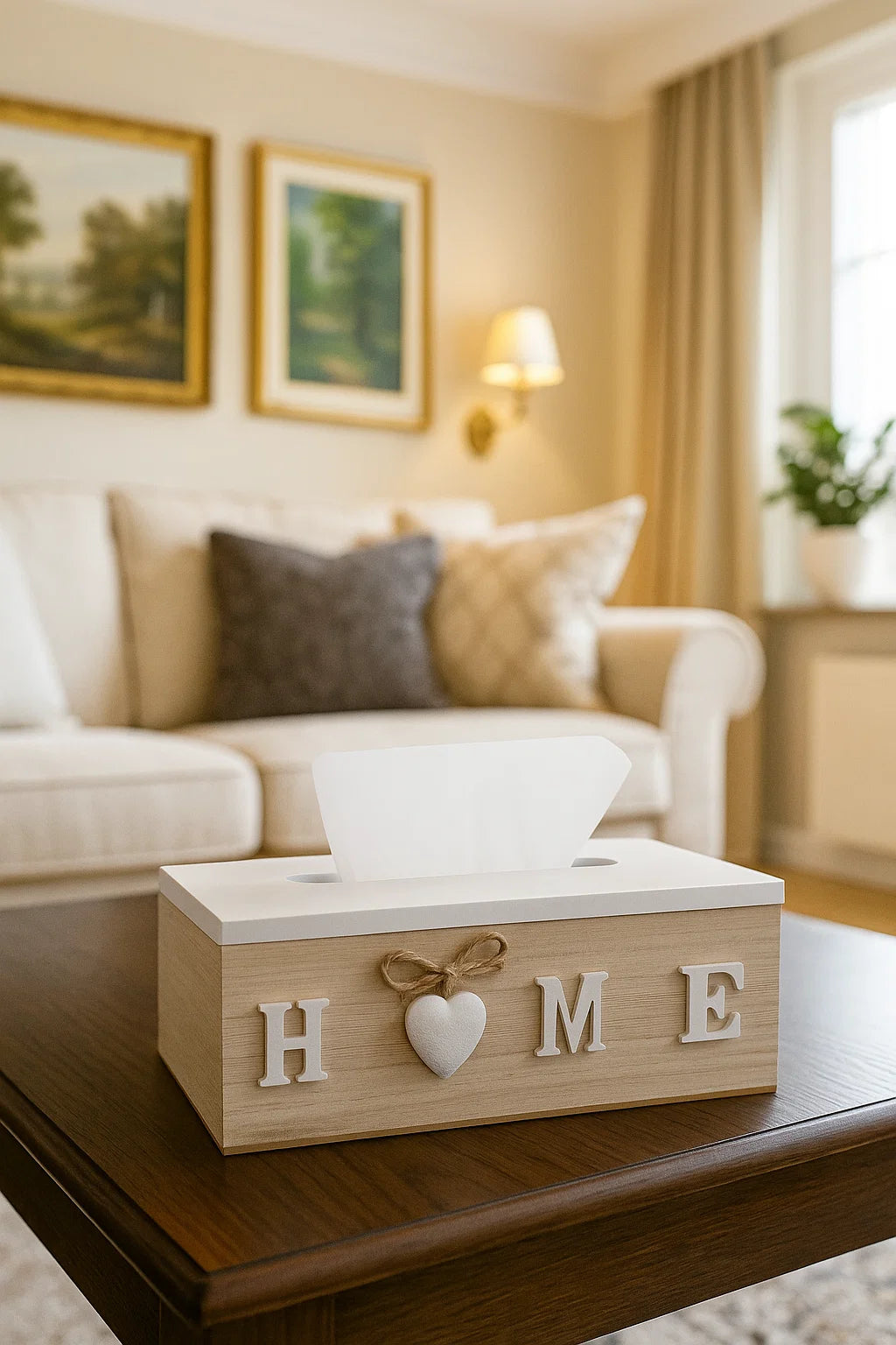 Wooden Tissue Box Cover