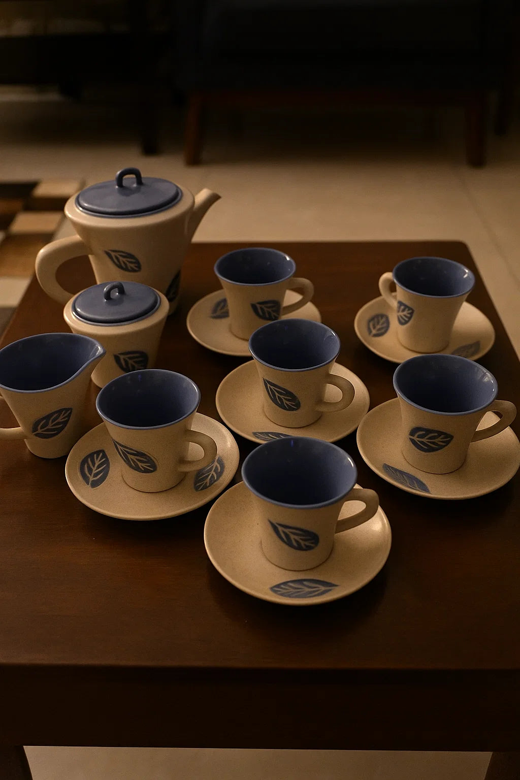 Stoneware Tea Set