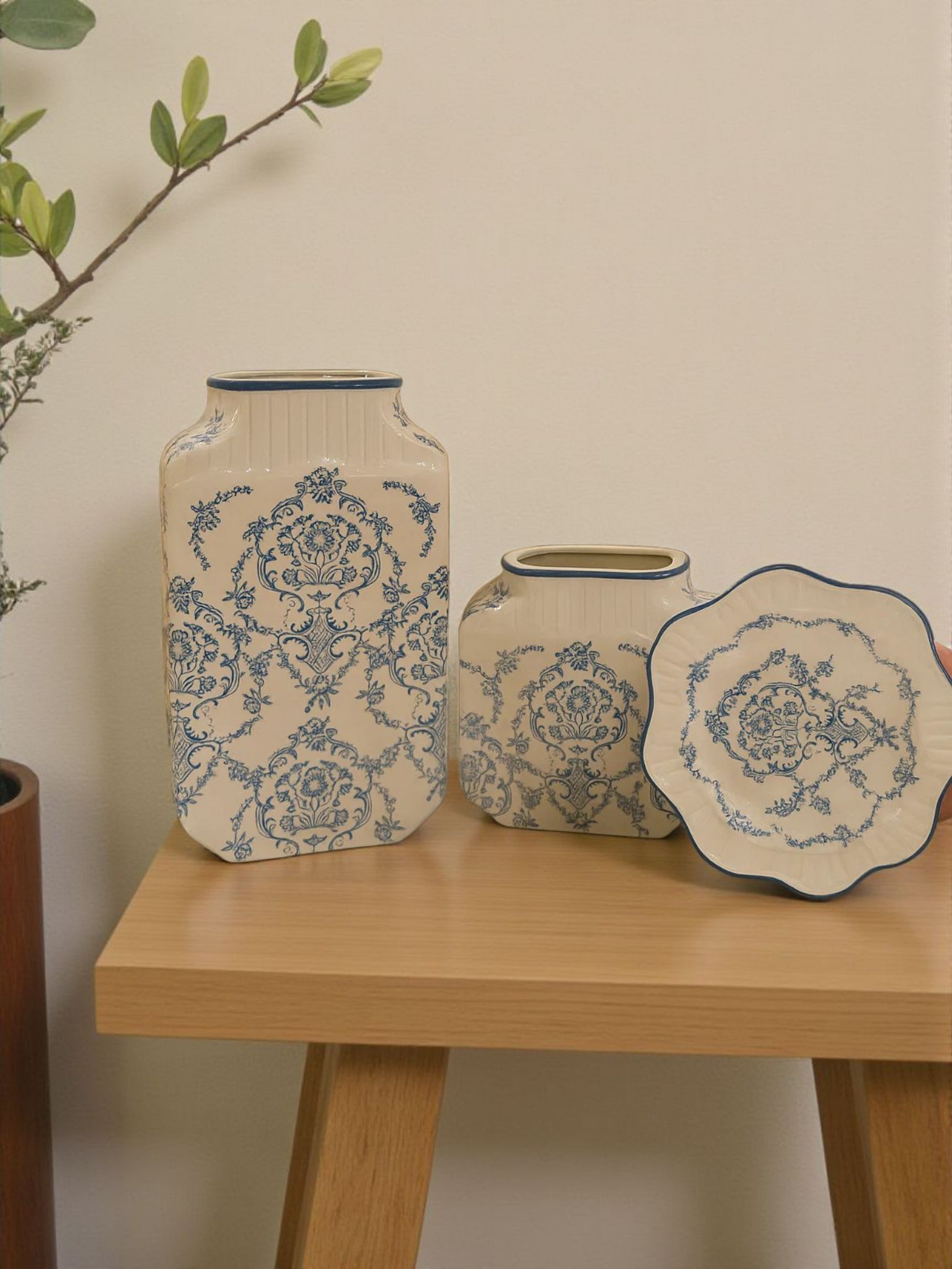 Classic Bleu Blanc Set