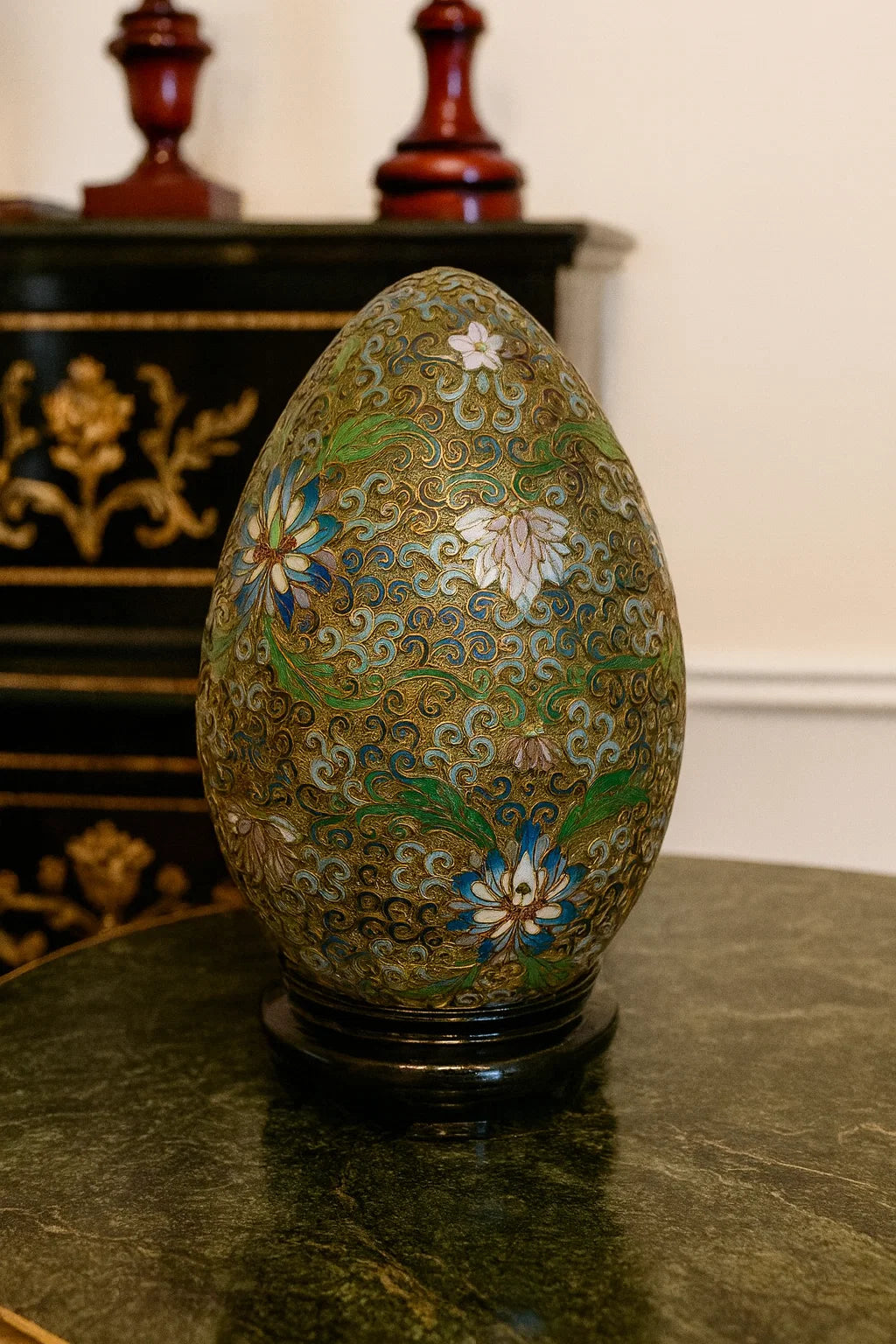 Cloisonné egg