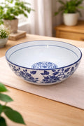 Bleu Blanc Serving Bowl