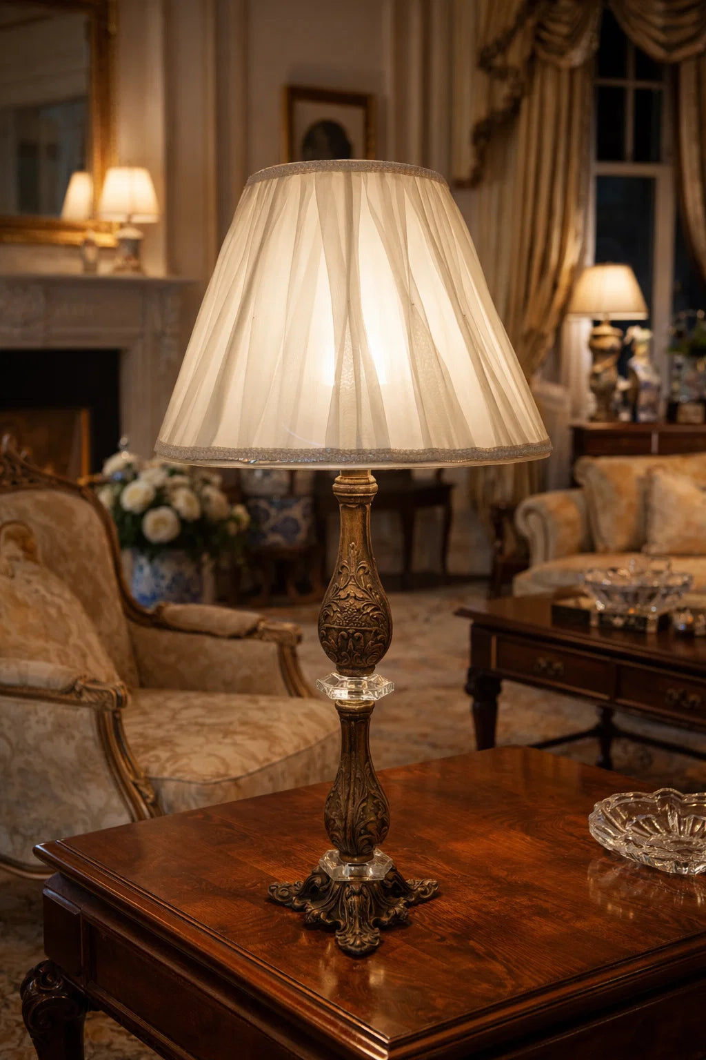 Brass Table Lamp