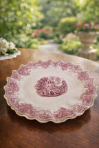 Vintage transferware plate