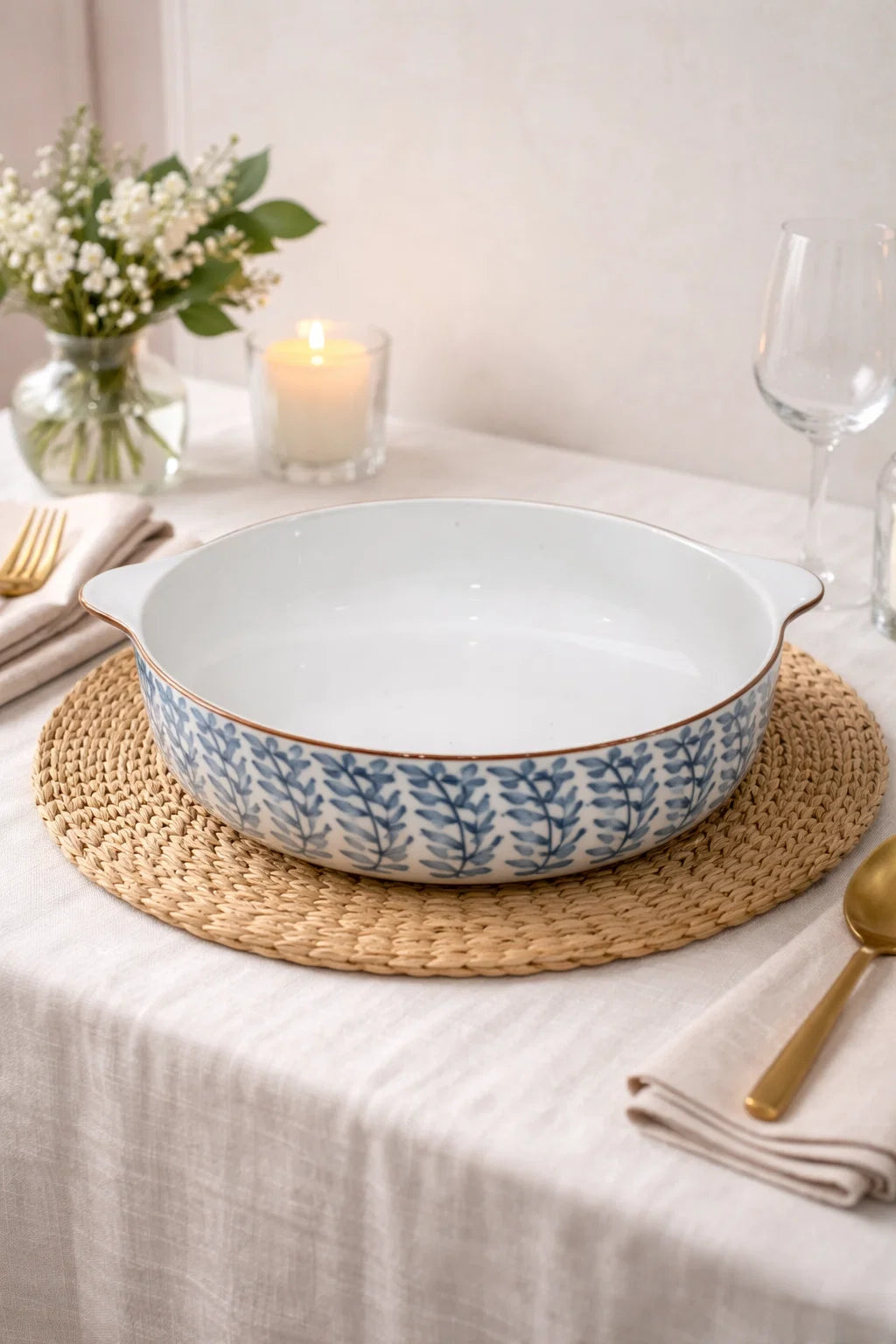 Large serving and baking dish