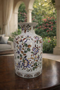 Colorful porcelain vase