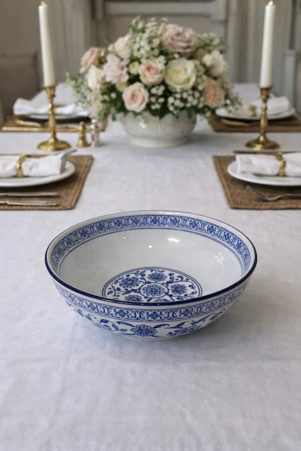Blue-and-white porcelain bowl