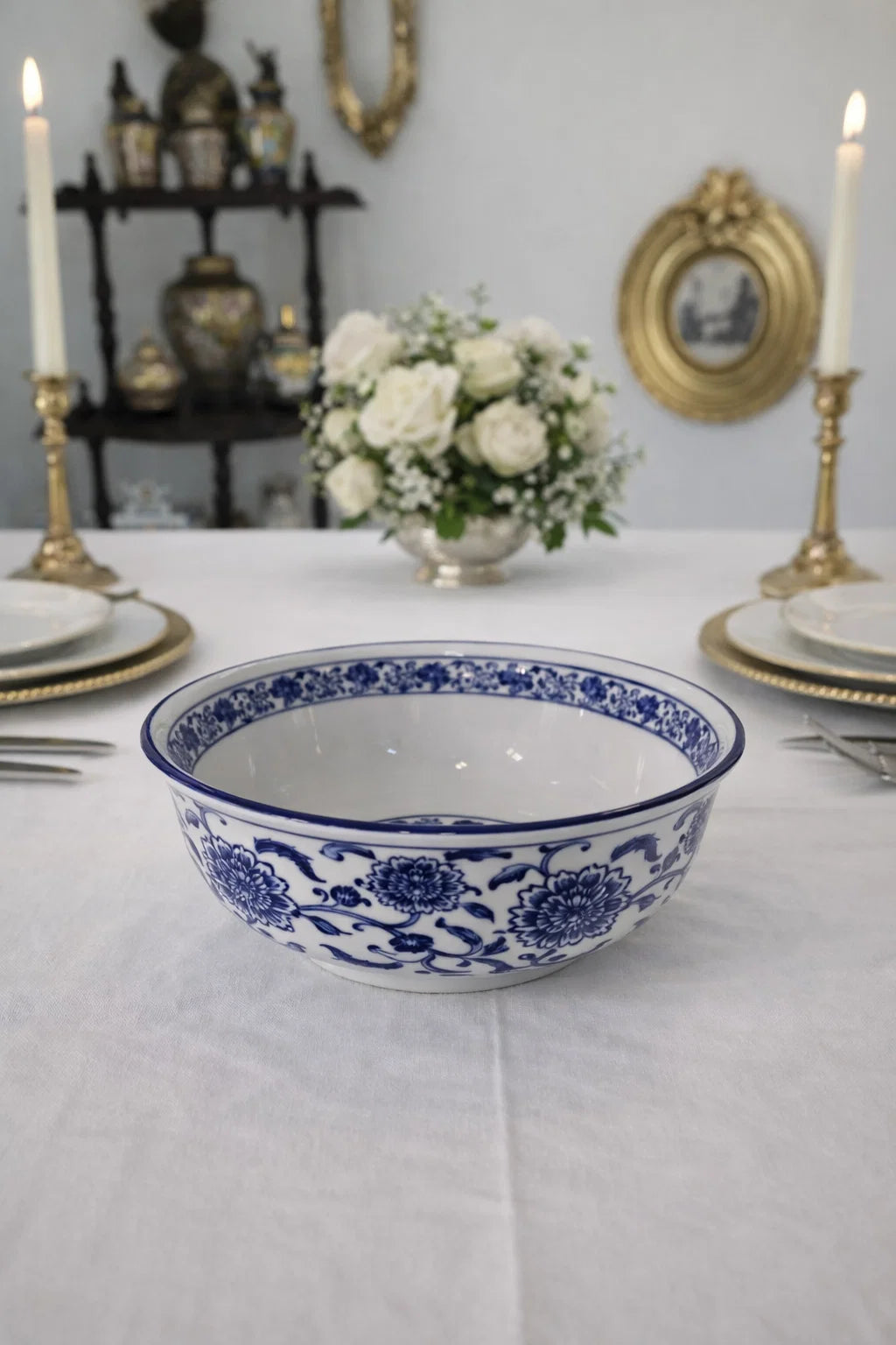 Blue and White Bowl