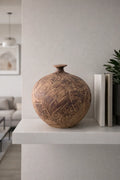 Hand painted Pottery Vase