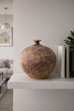 Hand painted Pottery Vase
