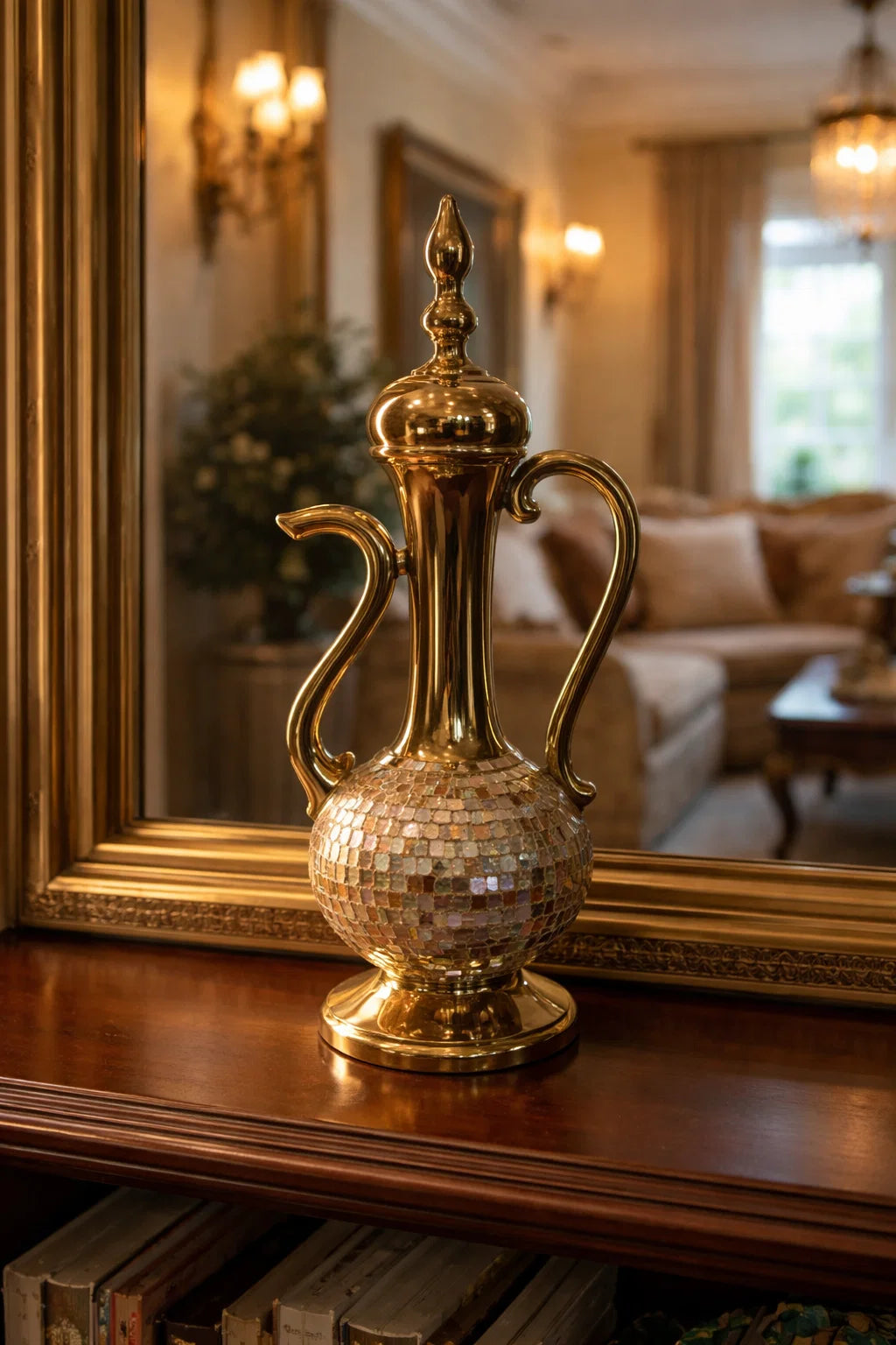 Gold Decorative Carafe