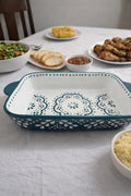 Blue Lace Baking Dish